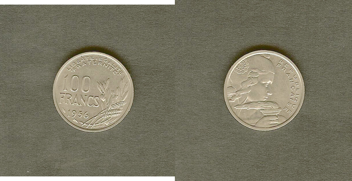 100 francs Cochet 1956 Beaumont-Le-Roger SUP
